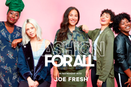 Fashion For All - Joe Fresh + Flare Mag + Sasha Exeter